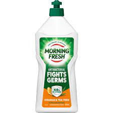 Morning Fresh Antibacterial Orange & Tea Tree Dishwashing Liquid 650ml