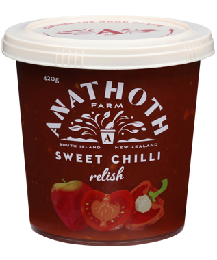 Anathoth Farm Sweet Chilli Relish 420g