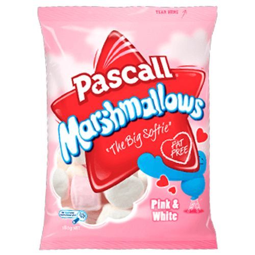 Pascall Pink & White Marshmallows 180g