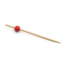 Skewer Ball Top Red 50pk