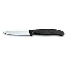 Victorinox 5.0603 Paring Knife Straight Black 8cm / Black / straight