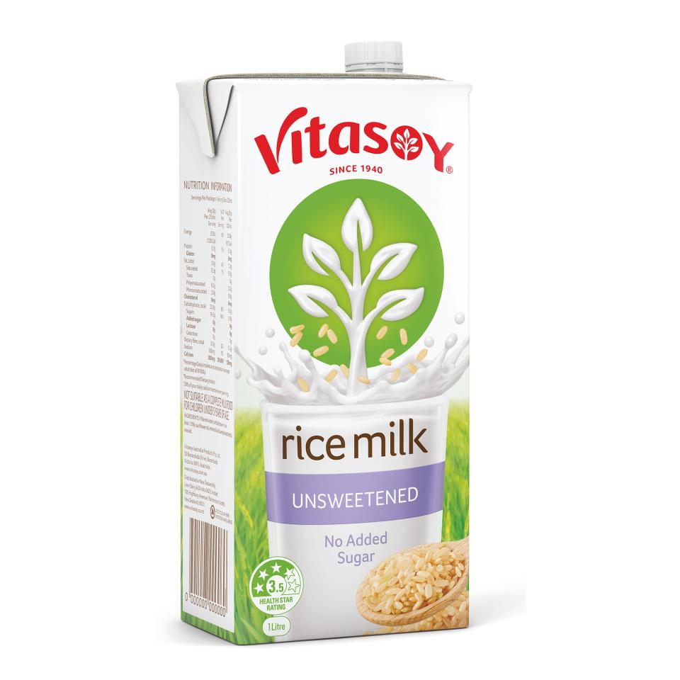 Vitasoy Unsweetened Rice Milk 1L