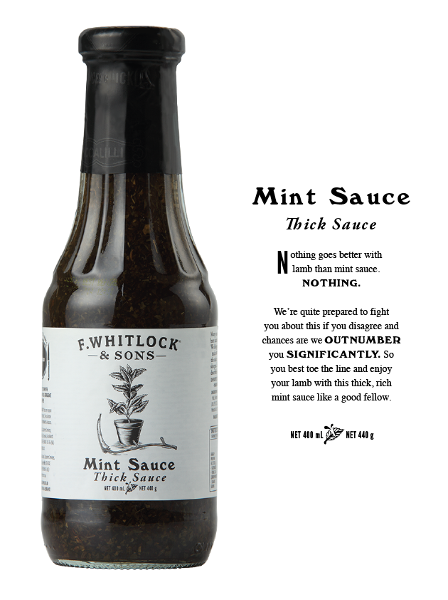 F Whitlock & Sons Mint Sauce 440ml