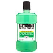 Listerine Antiseptic Fresh Burst Mouthwash 1L