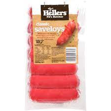 Hellers Classic Saveloys 500g