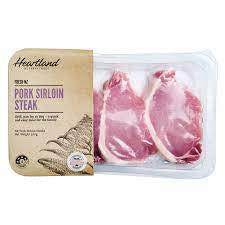 Heartland NZ Pork Sirloin Steak 400g (3pk)