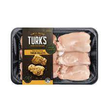 Turks Free Range Chicken Thigh Fillets 450g