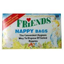 Friends Odourised Nappy Bags 50pk