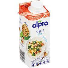 Alpro Soya Cream Single Soy 250ml