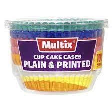 Multix Cup Cake Cases Printed Plan 100's