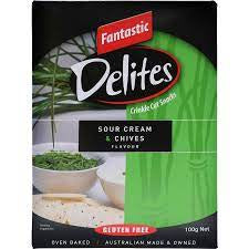 Fantastic Delites Sour Cream & Chives 100g