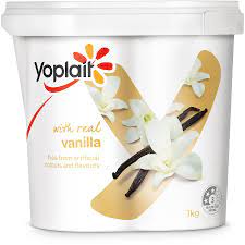 Yoplait With Real Vanilla Yoghurt 1kg