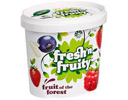 Fresh N Fruity Fruit Of The Forest Yoghurt 1kg