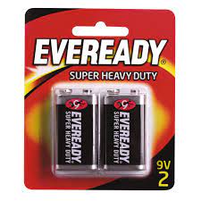 Eveready Super Heavy Duty 9V 2pk