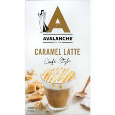 Avalanche Cafe Style Sachets Caramel 10pk 160g