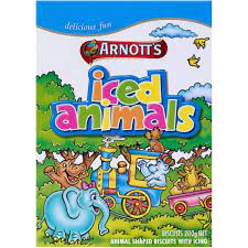 Arnotts Iced Animals Biscuits 200g