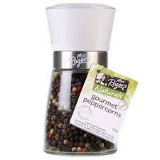 Mrs Rogers Peppercorns Gourmet Grinder 80g