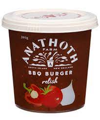 Anathoth Farm BBQ Burger Relish 390g