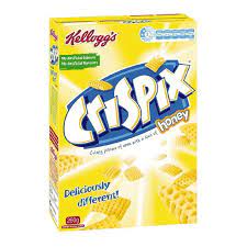 Kelloggs Crispix Honey Breakfast Cereal 260g