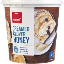 Pams Creamed Clover Honey 1kg