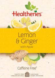 Healtheries Lemon Ginger with Apple Tea 20pk