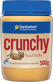 Sanitarium Crunchy Peanut Butter 500g