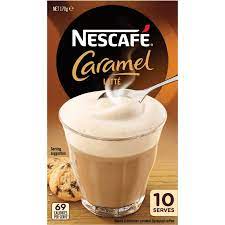 Nescafe Caramel Latte Sachets 10pk