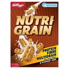 Kelloggs Nutrigrain Cereal 470g