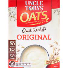 Uncle Tobys Oats Original 10pk 340g