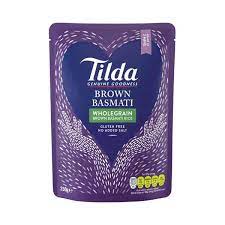 Tilda Wholegrain Brown Basmati Rice 250g