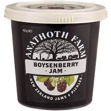 Anathoth Farm Boysenberry Jam 455g