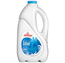 Anchor Lite Fat Free Milk 2L