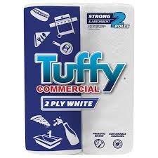 Tuffy Commercial Paper Towels 2ply 2pk