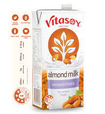 Vitasoy Unsweetened Almond Milk 1L