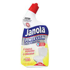 Janola Power Clean Lemon Fresh Toilet Bleach Gel  700ml