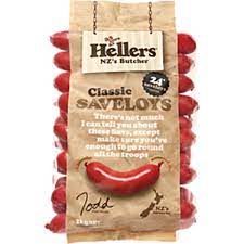 Hellers Classic Saveloys 1kg