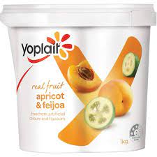 Yoplait Real Fruit Apricot Feijoa Yoghurt 1kg