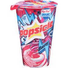 Tip Top Slushy Lemonade & Raspberry Flavoured Ice Cream Cup 257ml