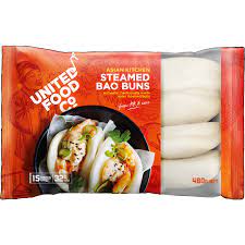 United Steamed Bao Bun 32g 15pk