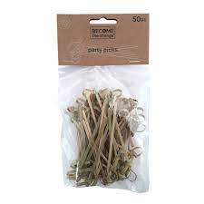 Party Bamboo Knot Skewer 50pc