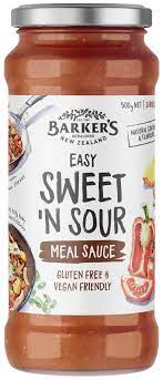 Barkers Easy Sweet & Sour Meal Sauce 500g