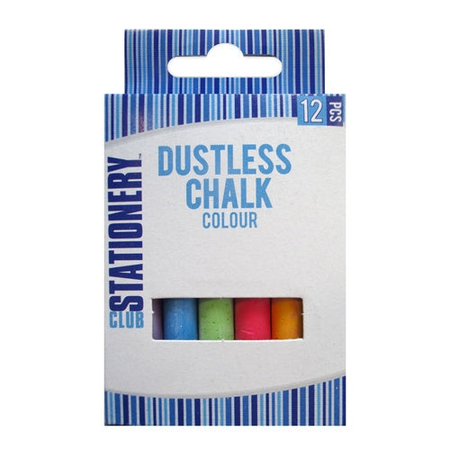 Stationery Club Chalk Coloured 12pk