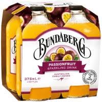 Bundaberg Passionfruit Sparkling Drink 4pk x 375ml