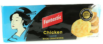 Fantastic Chicken Rice Crackers 100g