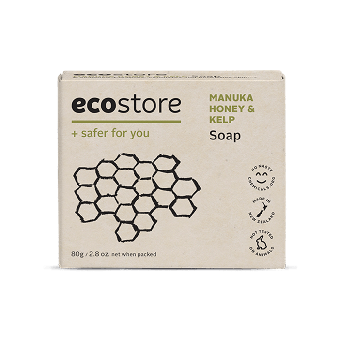 Ecostore Boxed Manuka Honey & Kelp Soap 80g